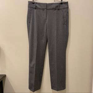 Loft Marisa Straight Leg Gray Pants